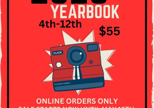 Buy your Yearbook Now